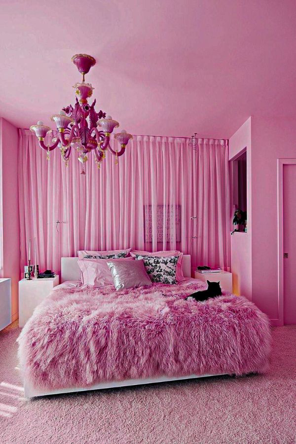 Simple Blush Bedroom Decor Ideas with Simple Decor